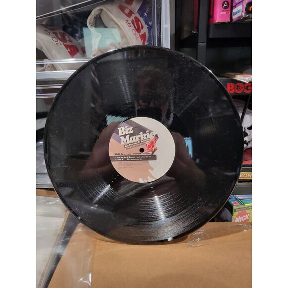 Biz Markie feat Elephant Man Let Me See U Bounce Rap Vinyl Record 2003 German - Picture 3 of 4